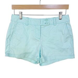 Vineyard Vines Dayboat Shorts Preppy Chino Summer Pool Blue women’s size 2